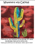 Whatevers! #53 Cactus Collage Pattern by Laura Heine
