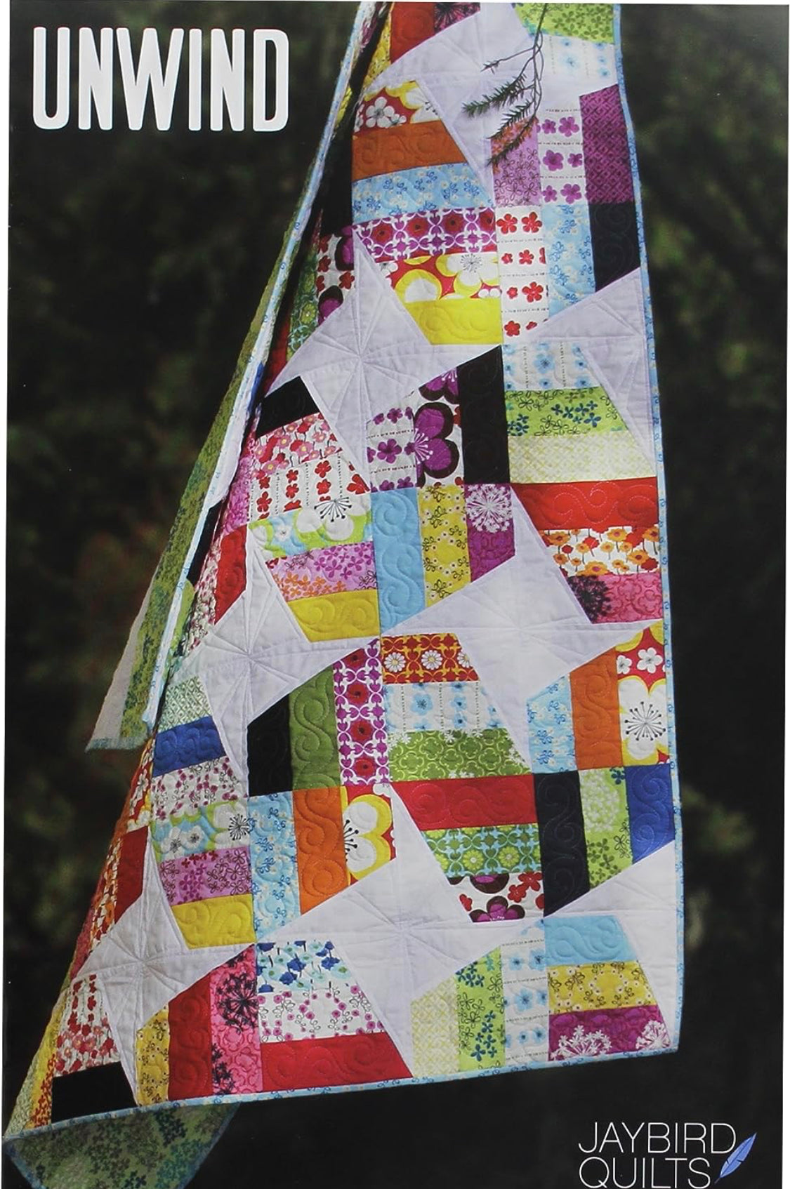 Unwind Quilt Pattern sewing pattern from Jaybird Quilts