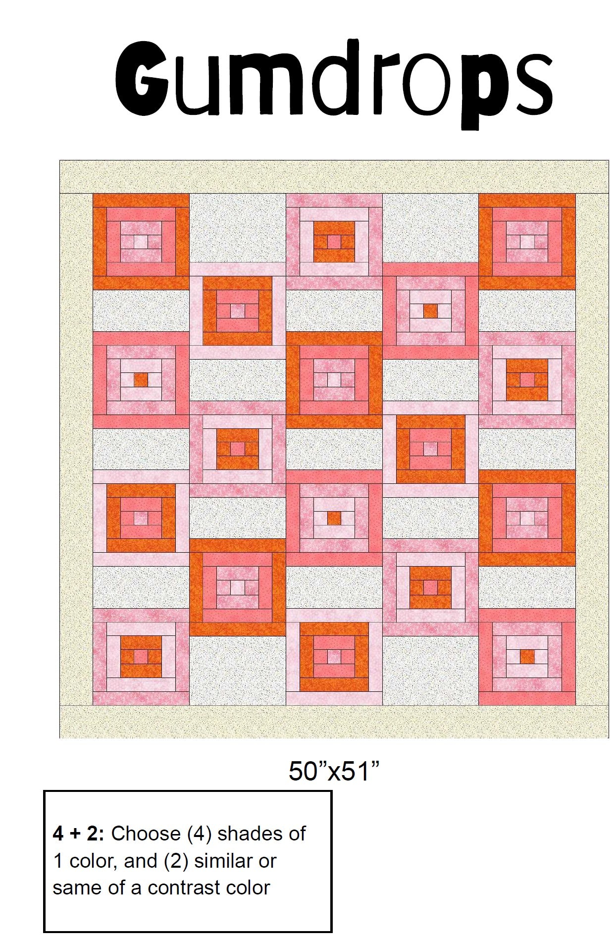 Gumdrops Quilt Pattern by Teresa Coenen – Stitchin' Tree from The Quilting Bea