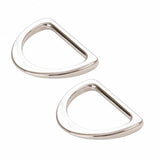 D Ring Flat 1in Nickel Set of Two # HAR1DRNTWO from ByAnnie