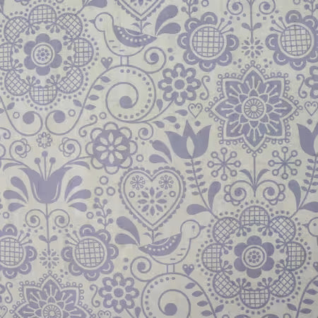 Floral Folk Art Pro Cork 1/2 Yard # HCFFLFO from Sallie Tomato Cork Cuts Collection