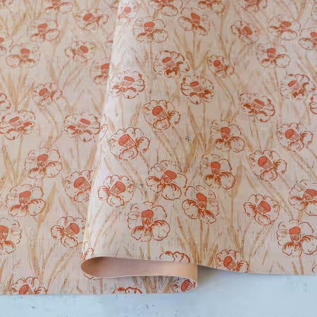 Laughing Daffodil Cork 1/2yd # HCFLAUG from Sallie Tomato Cork Cuts Collection