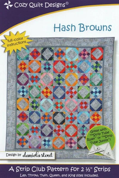 Hash Browns Quilt Pattern from Cozy Quilt Designs