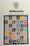 All Boxed In Quilt Pattern by Judith Lattavo- PRINTED PAPER Copy