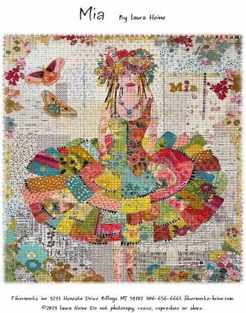 Mia Collage Pattern by Laura Heine