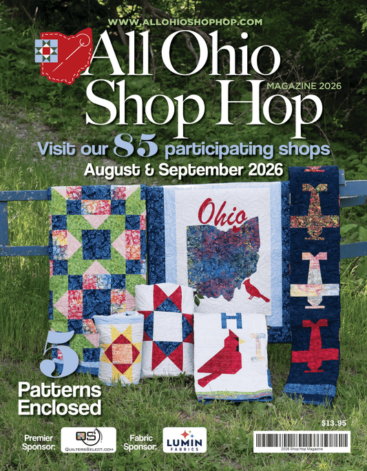 PRESALE 2026 All Ohio Shop Hop Magazine/Passport