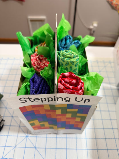 Stepping Up 6-Pack Quilt Bundle: Cinnamon & Cream (Copy)