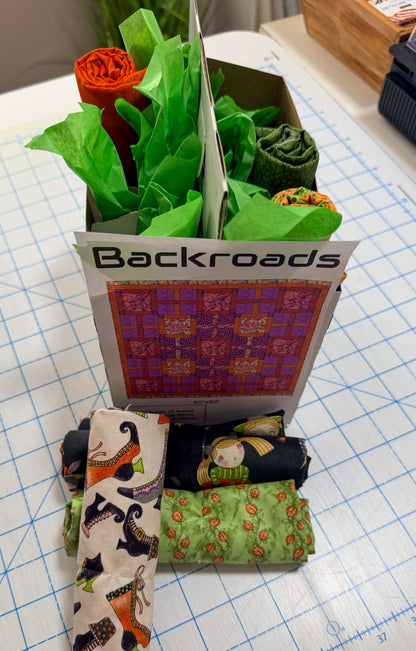 Backroads 6-Pack Quilt Bundle: Sweet Halloween