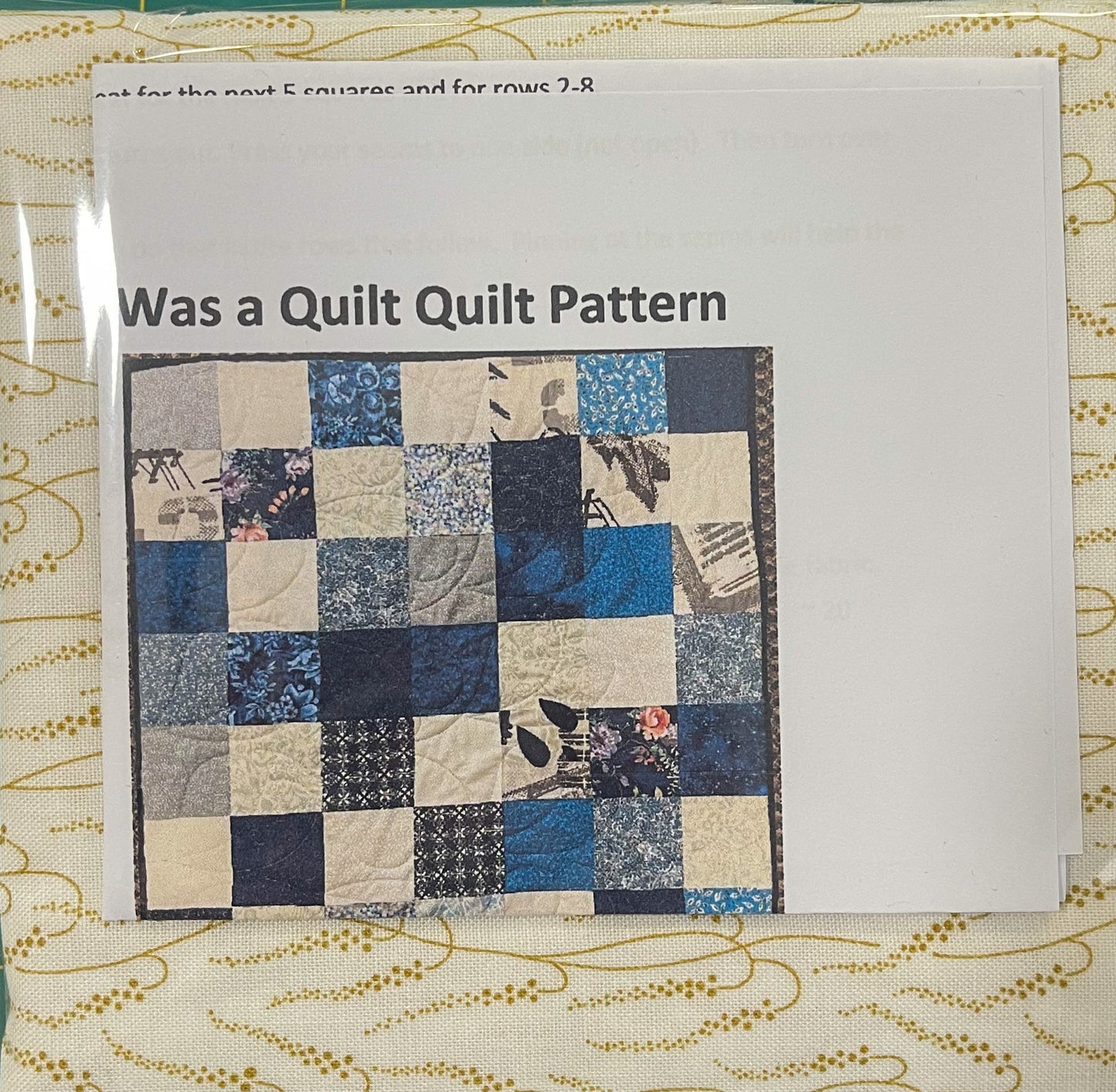 Quilt Kit: The Little Ghost Who Was a Quilt - 3 Variations now available!