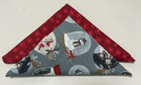 Table Runner Kit - Snowglobes with Red Snowflakes