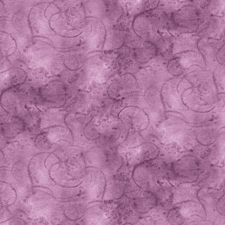 Painters Swirl Violet from Riley Blake Sold by the Half Yard