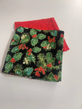 Busy Bea Bundle: Coasters (4) Holly with Red