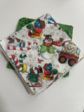 Busy Bea Bundle: Coasters (4) Snow Follies with Green