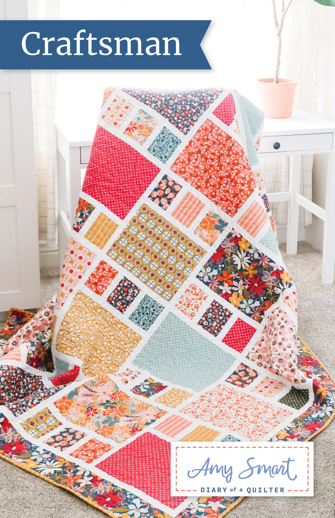 Craftsman Quilt Pattern by Amy Smart Diary of a Quilter