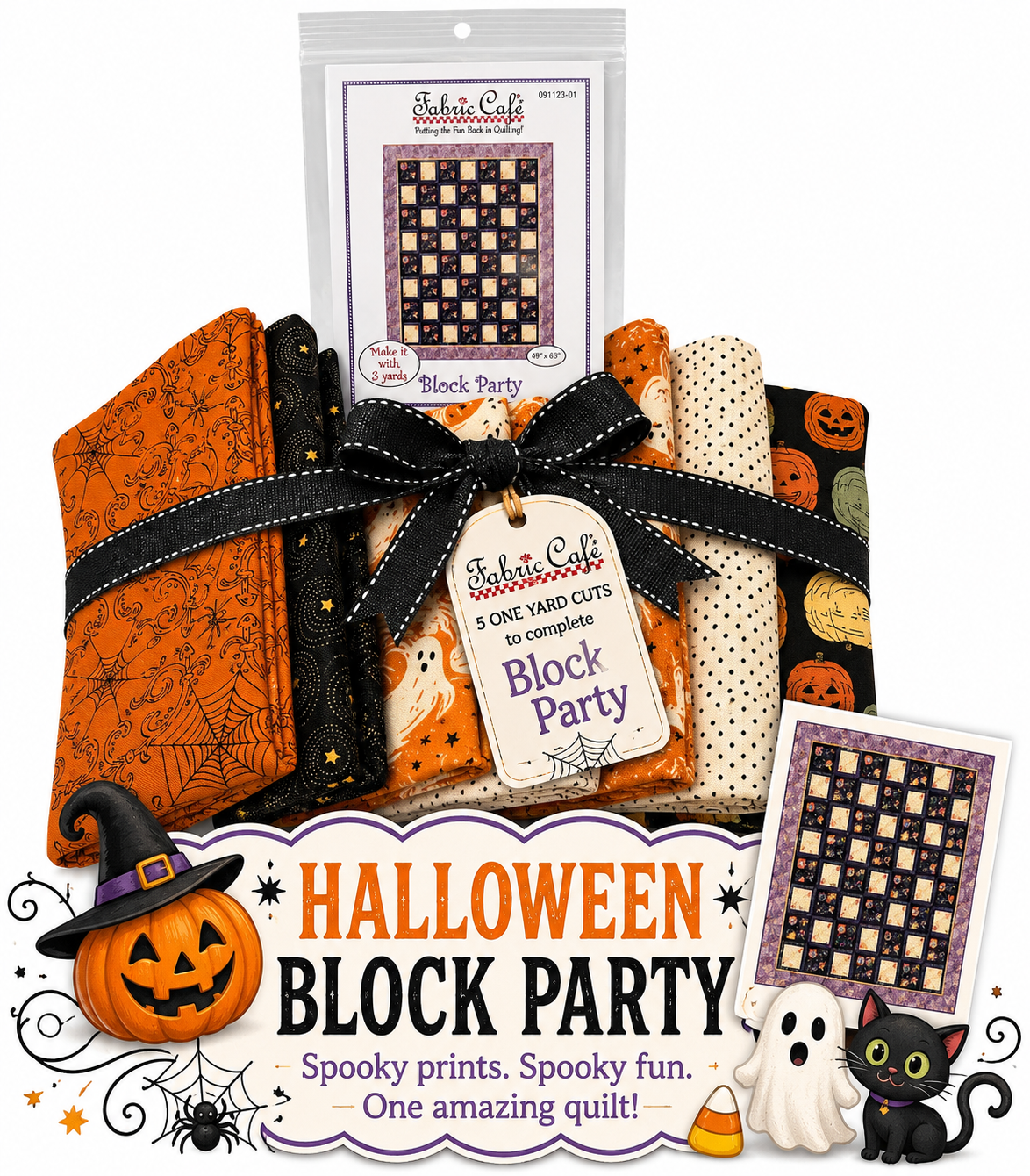 Block Party 5 Yard Quilt Kit