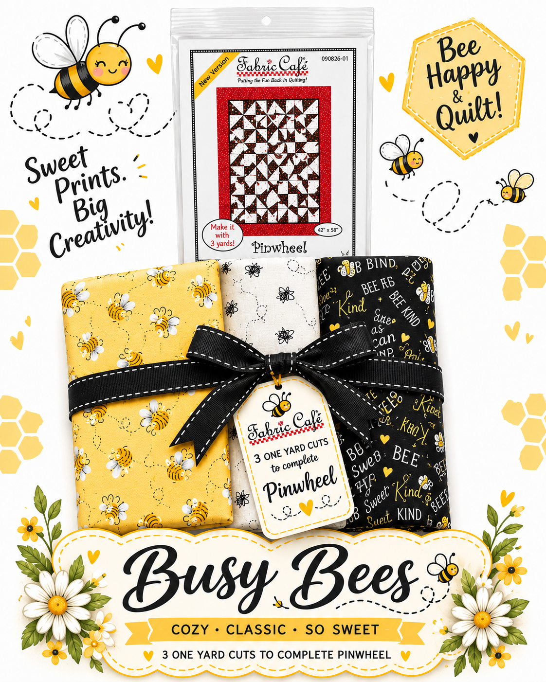 Pinwheel 3 Yard Quilt Kit