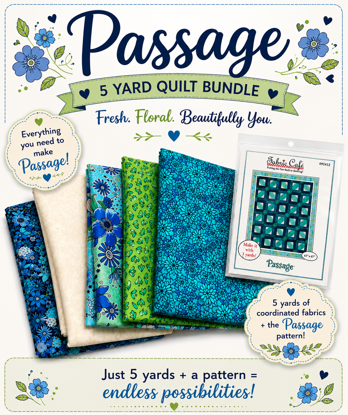 Passage 5 Yard Quilt Kit