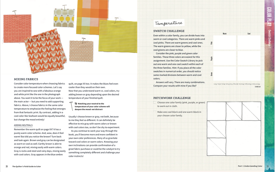 The Quilter's Field Guide to Color: A Hands-On Workbook for Mastering Fabric Selection