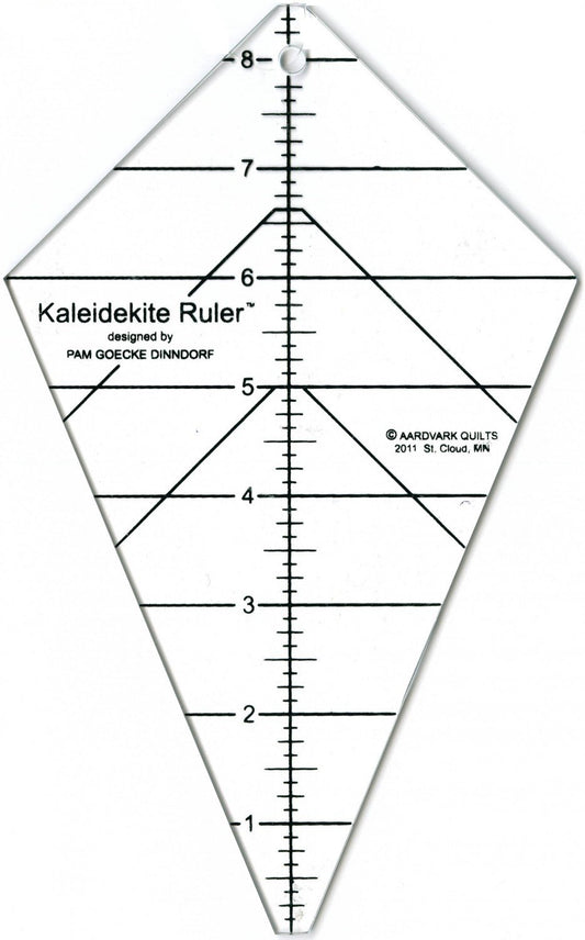 Kaleidikite Ruler by Aardvark Quilts