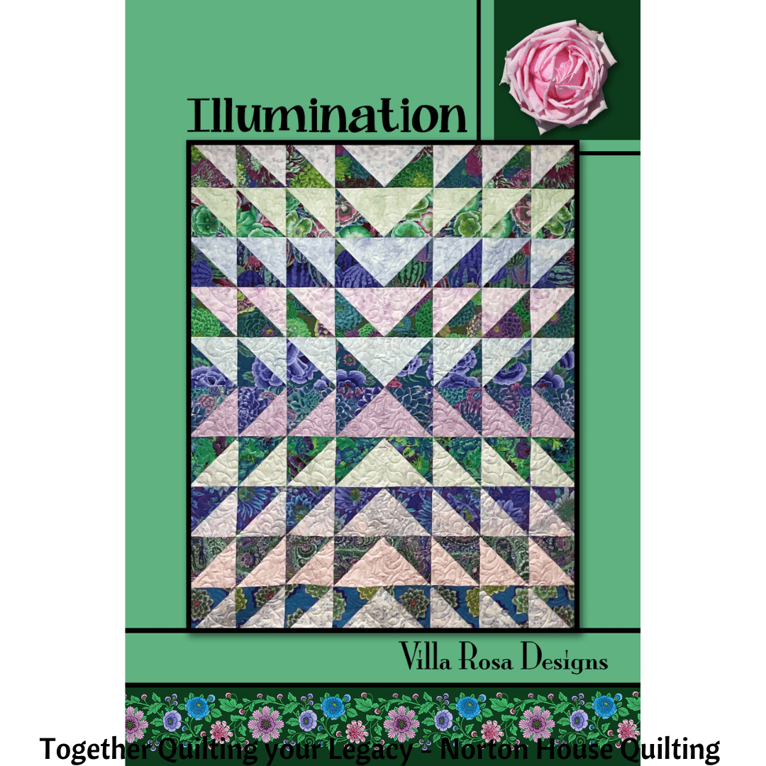 Illumination Quilt Pattern by Villa Rosa Designs