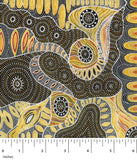 Regeneration Yellow by Heather Kennedy from M&S Textiles Australia