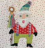 Whatevers! #41 Mr. Claus Collage Pattern by Laura Heine