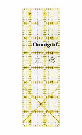 Omnigrid Ruler 2-1/2in x 8in # R258A