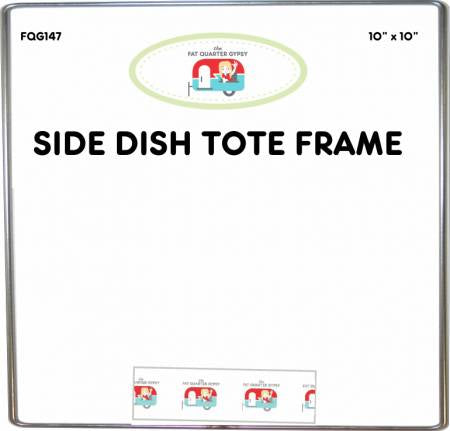 Side Dish Tote Frame # FQG147 from Sew Organized Designs