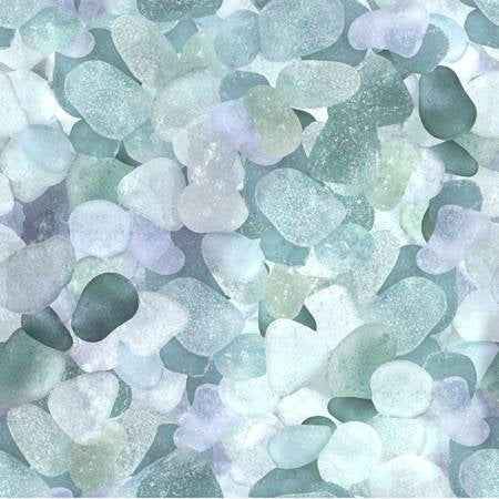 Seaglass Sea Salt # MRD42-402 Hoffman Fabrics Sold by the Half Yard