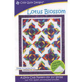 Lotus Blossom Quilt Pattern by Daniela Stout of Cozy Quilt Designs for Cozy Quilt Designs
