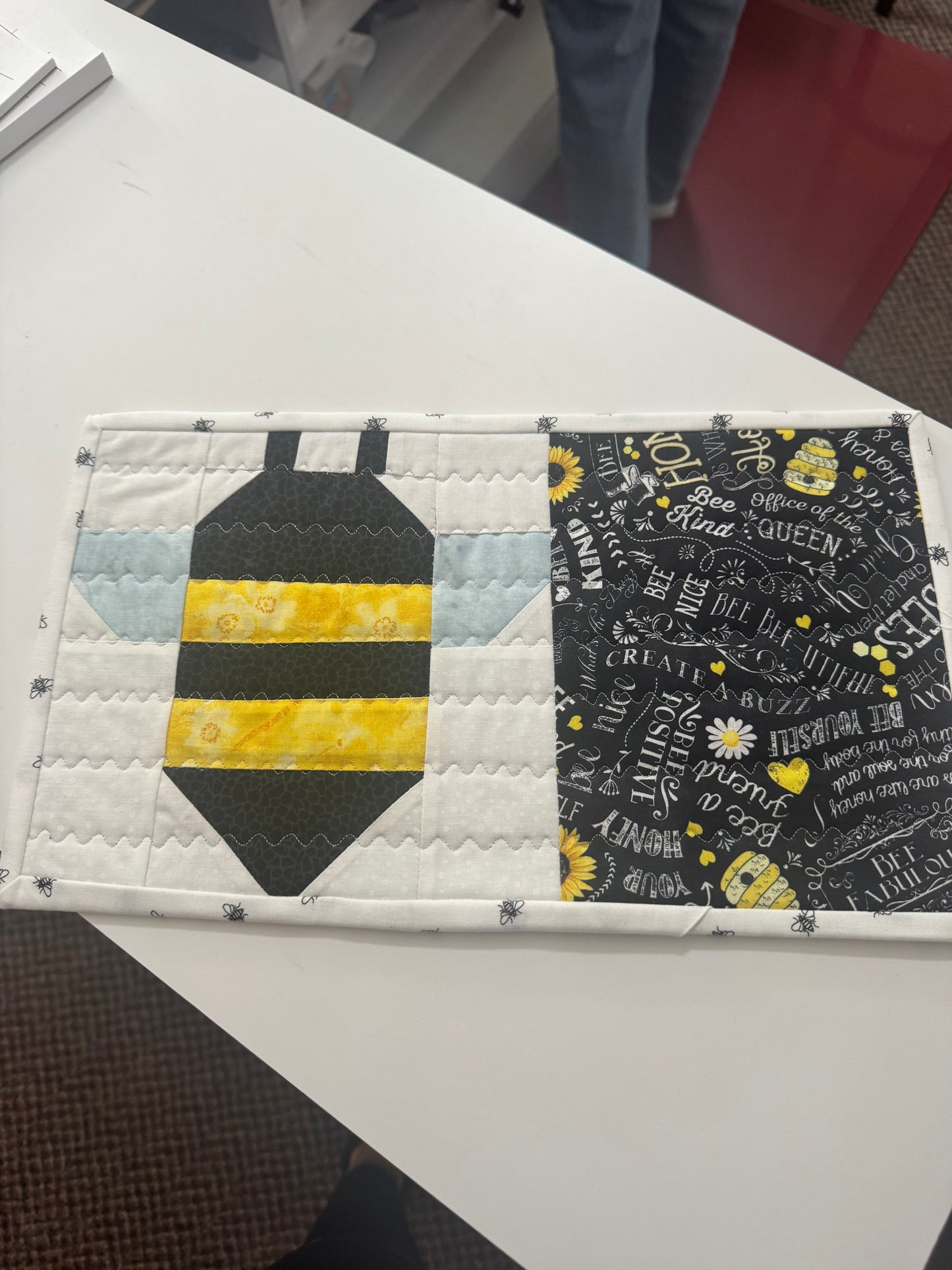 Buzzy Bee Snack Mat KIT - Makes two mats!