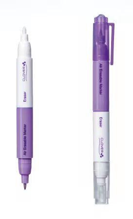 Clover Air Erasable Marker with Eraser Fine Purple # 5032CV