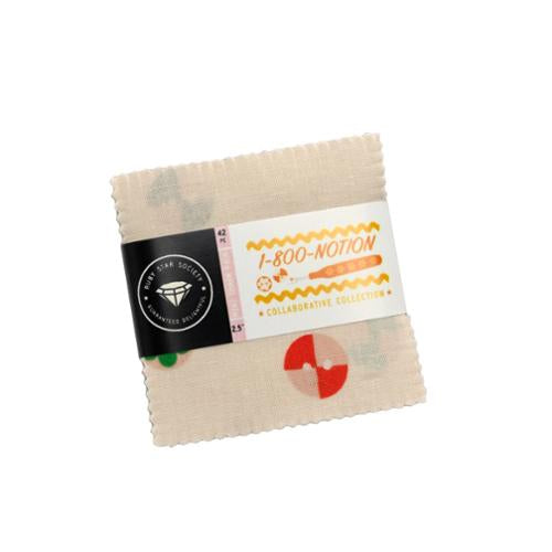 1-800-Notion Mini Charm Pack RS5207MC — 2.5" Squares by Ruby Star Society from Moda Fabrics