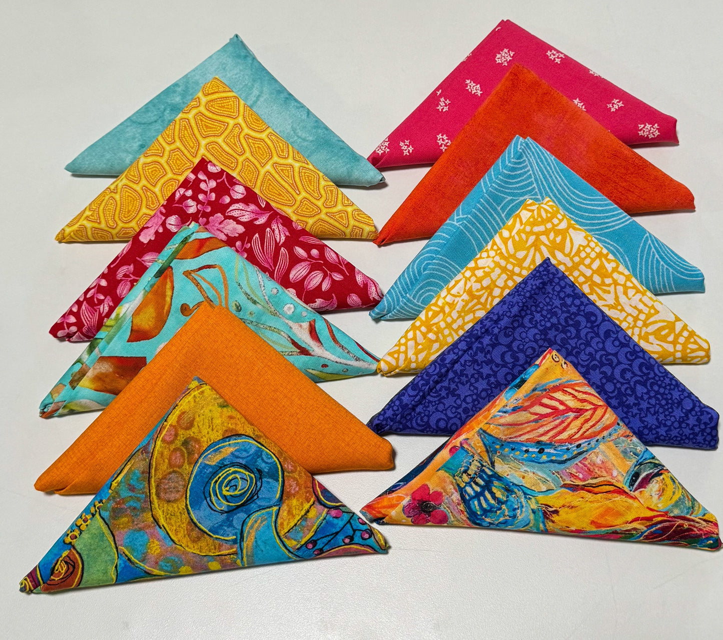 Painted Peacocks Curated Fat Quarter Bundle