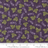 Iris Ivy Plum #2252 16 from Moda Fabrics Sold by the Half Yard