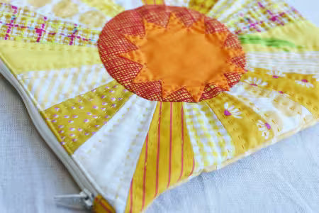 Follow the Sun Quippy Zippy pattern, additional view, JKD-0363 from Jen Kingwell Designs