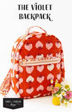 The Violet Backpack Pattern # KAT111 by Kaitlyn Howell from Knot and Thread Designs