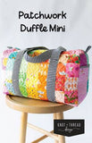 Patchwork Duffle Mini Pattern # KAT114 by Kaitlyn Howell from Knot and Thread Designs