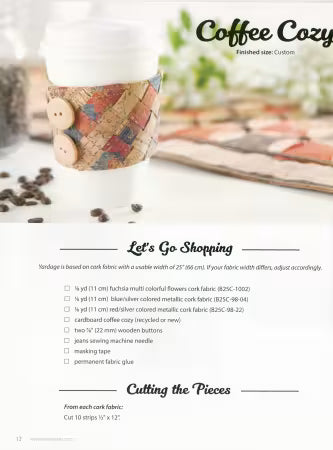 Cork Creations # LA7713 by Debi Schmitz-Noriega from Leisure Arts