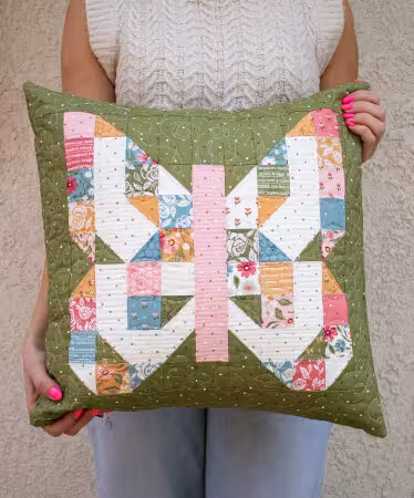 Mini Charmed quilt pattern, additional view, LB249