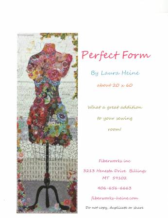 Perfect Form Collage # LHFWPF Collage Pattern by Laura Heine