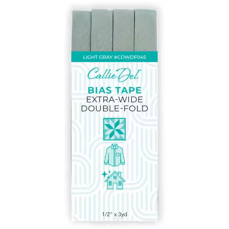 Extra Wide Double Face Bias Tape Asst CD879N1999 from Callie Del FB111925 Collection