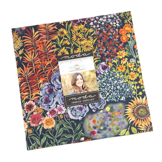 Floribunda Create Joy Project Layer Cake 10 Inch Squares from Moda Fabrics