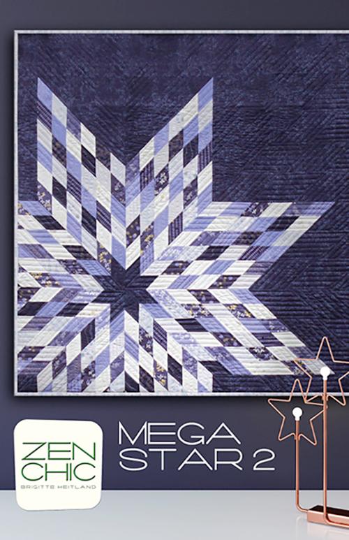 Mega Star 2 * ZC MS2QP Zen Chic#1 by Brigitte Heitland from Moda Fabrics
