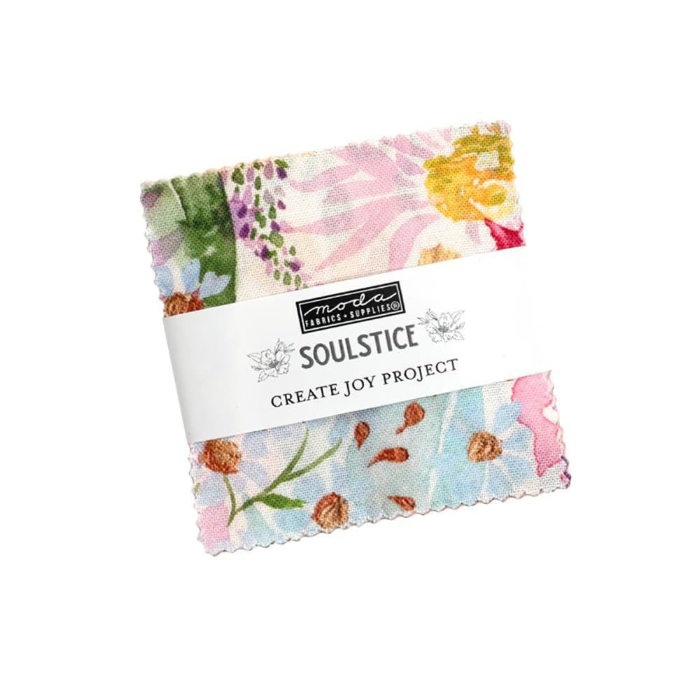 Moda Fabrics Soulstice Create Joy Project 39860MC Mini Charms 2.5 Inc Squares from Moda Fabrics
