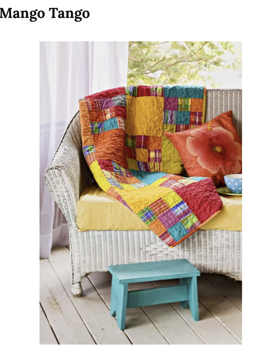 Mango Tango Free Quilt Pattern