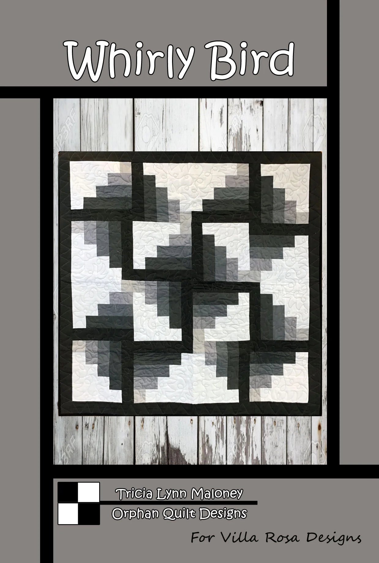 Whirly Bird Quilt Pattern by Villa Rosa Designs