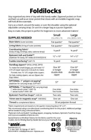 Foldilocks # PBA316 from ByAnnie