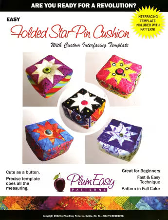 Pincushion pattern cover, PEP104 from Paper Pieces