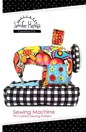 Sewing Machine Pincushion Sewing Pattern # PT-5395 From Jennifer Heynen Creative Co.